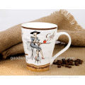 2014 Newest promotion ceramic mug ceramic coffee mugs logo paintable ceramics mug